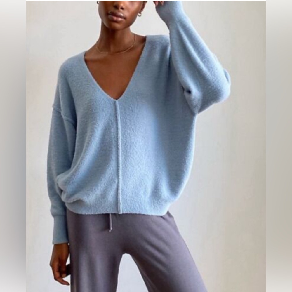 Wilfred Free Aritzia hush v-neck sweater! Worn once!